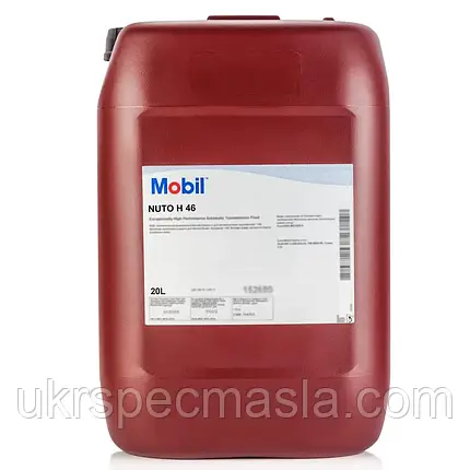 Гідравлічна олива Mobil Nuto H 46 20 л, фото 1