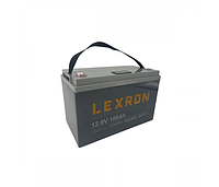 Аккумуляторная батарея Lexron LiFePO4 12.8V 100Ah 1280Wh GR, код: 8331682