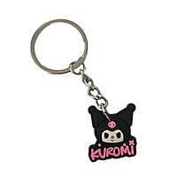 Брелок Bioworld Куроми с логотипом Kuromi Моя Мелодия Onegai My Melody (23188) EM, код: 8365130