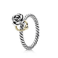 Серебряное кольцо Pandora 190860 56 UM, код: 7362169