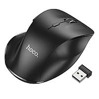 Беспроводная оптическая Мышка Hoco GM24 2.4G Bluetooth 3.0 5,2 V 1000-1600 DPI Black GR, код: 8289141