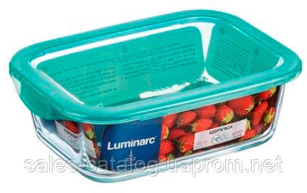 Ємність прямокутна для їжі 1970 мл Luminarc Keepn Box Lagoon 5516P LUM SC, код: 6740451