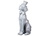 Статуэтка Собака сэр дог Lefard AL10722 Серый SX, код: 6917874