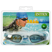 Очки для плавания детские Intex Черные XN, код: 8366125