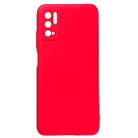 Чехол Silicone Cover Full Poco M3 Pro Redmi Note 10 5G Red TP, код: 8130576