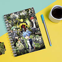 Скетчбук Sketchbook блокнот для малювання з принтом Аніме Клас убивць — Ansatsu Kyoushitsu А3 SC, код: 8301647
