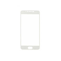 Защитное цветное стекло Glass 2.5D Full Screen для Meizu M5 White (12277) EV, код: 727108