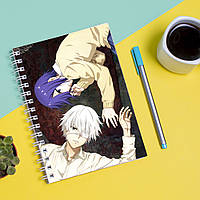 Скетчбук Sketchbook блокнот для рисования с принтом Tokyo Ghoul - Токийский гуль 3 А3 Кавун 4 FG, код: 8301615