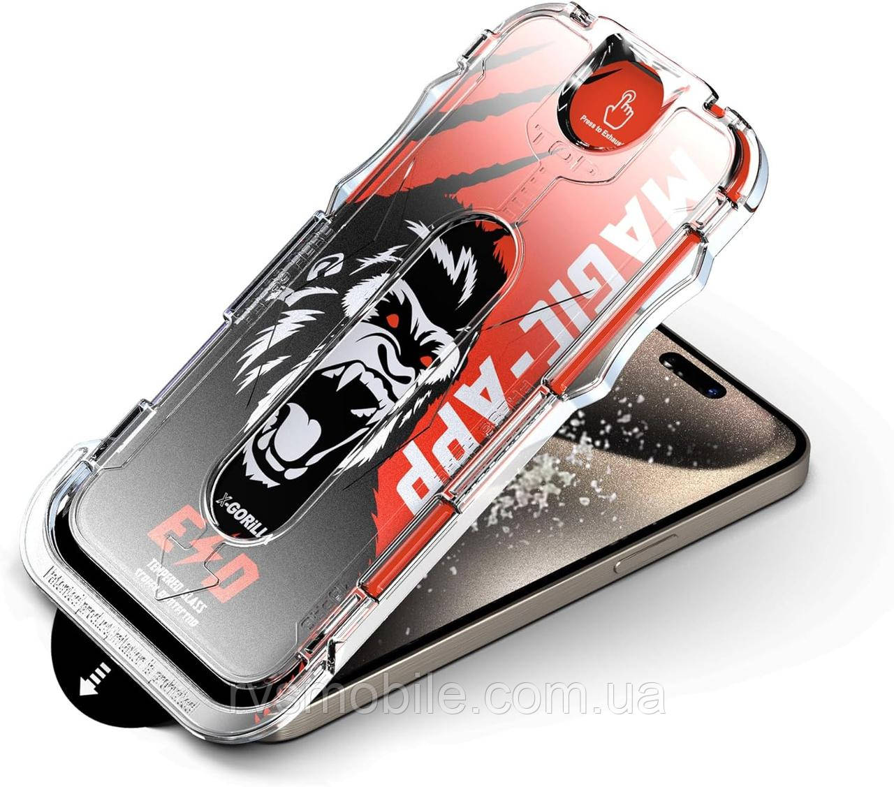 Захисне скло Hoce для iPhone 14/13/13 Pro, MAGIC - APP, ESD Anti-static (136008)