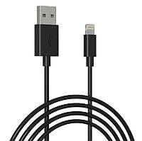 Кабель Grand-X USB-Lightning, 1м Black (PL01B), открытая упаковка EJ, код: 6754137