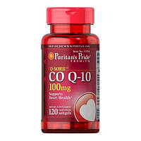 Коэнзим Puritan's Pride Q-Sorb Co Q-10 100 mg 120 Softgels EV, код: 7520706