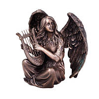 Настольная фигурка Ангел с арфой 18 см AL226525 Veronese TE, код: 8288892