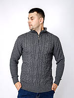 Мужской свитер XL темно-серый Bektas ЦБ-00236422 GT, код: 8366053