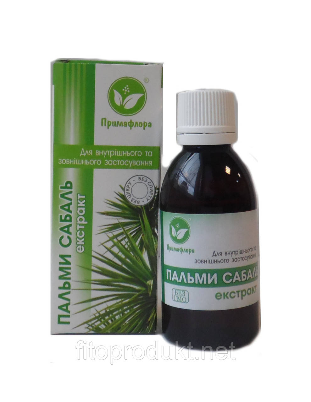 Екстракт пальми Сабаль для лікування аденоми та простатиту у чоловіків 50 мл Примафлора