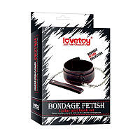 Нашийник для задоволення Lovetoy Bondage Fetish Pleasure collar KB, код: 7821160