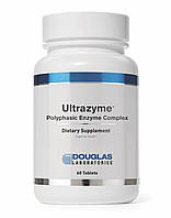 Пищеварительные ферменты Douglas Laboratories Ultrazyme (A Polyphasic Enzyme) 60 Tabs DOU-017 EM, код: 7646635