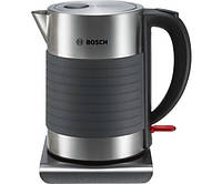 Электрочайник Bosch TWK7S05 2200 Вт Стальной темно-Серый SX, код: 8303926