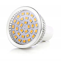 Лампа светодиодная Brille Стекло 4.6W Серебристый L3-007 MP, код: 7264294
