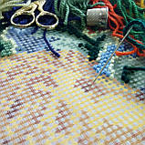 Набір для вишивання декоративної подушки Чарівниця Лев В. Моррис 40×40 см V-360 SC, код: 7243302, фото 2