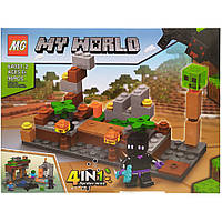 Конструктор Minecraft Bambi 64001-1 105 деталей Вид 2 EV, код: 8262670