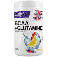 Амінокомплекс для спорту OstroVit BCAA + Glutamine 500 g 50 servings Lemon MY, код: 7595069