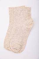 Детские однотонные носки бежевого цвета 167R603 Ager 5-6 лет SM, код: 8387959