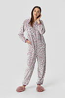 Пижама женская Barwa 0230 Леопард XS Пудровый (2000989973607) TN, код: 8322977