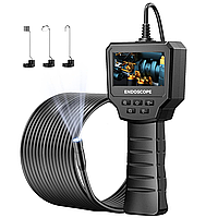 Эндоскопическая камера Qimic с подсветкой 10 м, промышленная эндоскопическая инспекционная камера 1080P HD