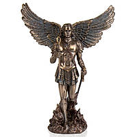 Итальянская статуэтка Архангела Михаила с бронзовым напылением AL219102 Veronese GR, код: 8260391