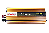 Преобразователь напряжения инвертор 5 Core 2000W DC AC 12V-220V Gold (3_02492) EV, код: 7731437