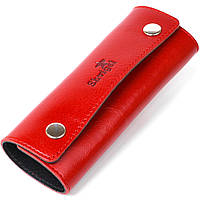 Женская кожаная ключница Shvigel 16530 Красный XN, код: 7487367