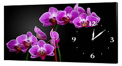 Настінний годинник ProfART на полотні 30 x 53 см Ніжні квіти (c40_S) FG, код: 1225606