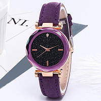 Трендовий наручний годинник Starry Sky Watch purple (hub_3467v4b) SB, код: 2578049