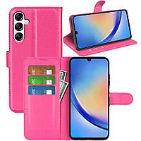 Чехол-книжка Litchie Wallet Samsung Galaxy A34 5G Rose TO, код: 8130943