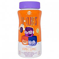 Витамин C Solgar U-Cubes, Children's Vitamin C Gummies 90 Gummies OB, код: 7673739