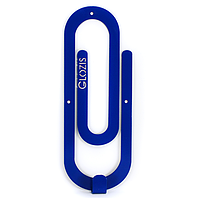 Вешалка настенная Крючок Glozis Clip Blue H-013 26 х 10 см PS, код: 241747