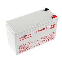 Аккумулятор гелевый LogicPower LPM-GL 12 - 7 AH OM, код: 7396863
