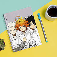 Скетчбук Sketchbook блокнот для рисования с принтом The Promised Neverland - Обещанный Неверл SP, код: 8301603