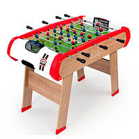 Деревянный полупрофессиональный футбольный стол Power Play 4 в 1 Smoby IR29646 BK, код: 7433627