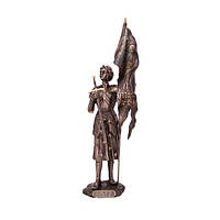 Настольная фигурка Жанна Дарк с бронзовым покрытием 35см AL226537 Veronese KM, код: 8288904