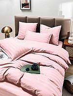 Комплект постельного белья сатин SADA Lux двуспальный розовый (756984) PR, код: 8260275