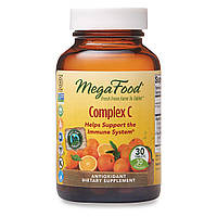 Комплекс витамина С, Complex C, MegaFood, 30 таблеток PR, код: 2337666