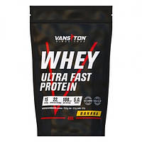 Протеин Vansiton Whey Ultra Fast Protein 450 g 15 servings Banana SM, код: 7907396