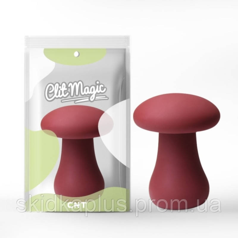 Вібростимулятор для жінок 3D Design Oyster Mushroom Red Cnt SP, код: 8176163