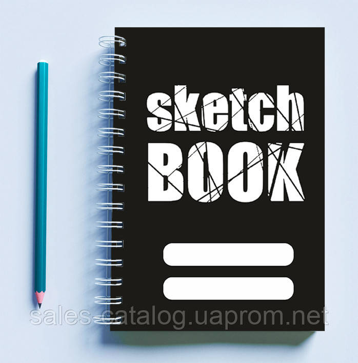 Скетчбук Sketchbook блокнот для малювання з принтом Sketch Book А3 Кавун 48 SC, код: 8301362