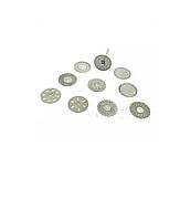 Набір 10 шт стоматологічний ультратонкий двосторонніх алмазних різальних дисків S-Body Techno AG, код: 8393449