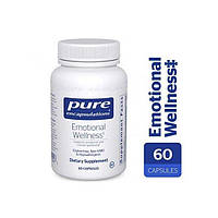 Комплекс для профилактики нервной системы Pure Encapsulations Emotional Wellness 60 Caps PE-0 CS, код: 7642332