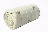 Облегченное шерстяное одеяло Vi'Lur 140x205 Полуторный Микрофибра Кремовый PP, код: 6837904