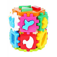 Детская игрушка куб-сортер Умный малыш Конструктор ТехноК 2001TXK KV, код: 7626990