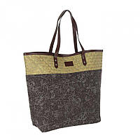 Сумка женская Adleys пляжная сумка на плечо Коричневая (BK06) SN, код: 2671546